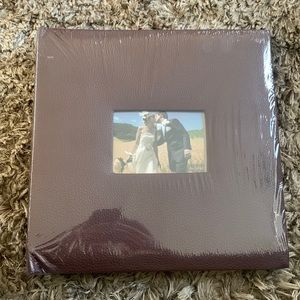 Faux Leather Brown Photo Album